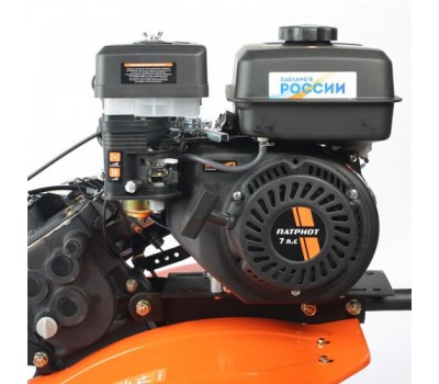 Мотоблок бензиновый ПАТРИОТ КАЛУГА М (чугунный редуктор)
