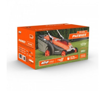 Газонокосилка аккумуляторная ПАТРИОТ CM 435XL