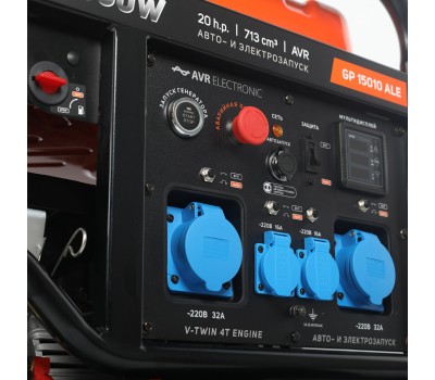 Генератор бензиновый ПАТРИОТ GP 15010ALE