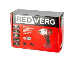 Аккумуляторный гайковерт ударный REDVERG RD-IW18BL-500/U (без акк, без з/у)-foto8