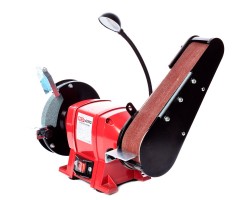 Заточной станок REDVERG RD-BG150-300SBL со шлифовальной лентой