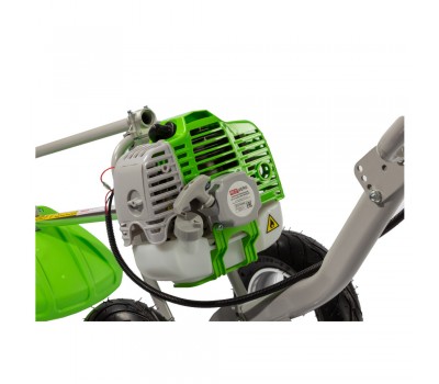 Бензиновый триммер REDVERG RD-GB252W на колесах