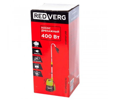 Насос дренажный REDVERG RD-SPS400/5C