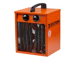 Нагреватель воздуха электр. Ecoterm EHC-02/1C (кубик, 2 кВт, 220 В, термостат, 2 года гарантии) (ECOTERM) (EHC-02/1C)