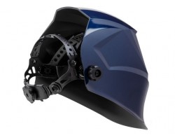 Щиток сварщика с самозатемняющимся светофильтром Solaris ASF650Х (синий металлик) (1/1/1/2, 100x45 мм (45,0 см2), DIN 3/9-13 (регул), 4 сенсора, есте (ASF650X.PDB)-foto3