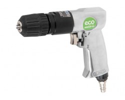 Пневмодрель с реверсом ECO ARD18-11 (Быстрозажим.патрон 3/8\'\'-24 UNF, 140 л/мин, 1800 об/мин, дерево/металл: 20/10 мм,) (ARD18-11)