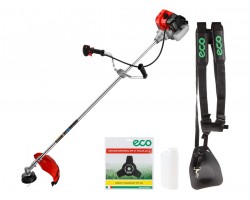 Мотокоса ECO GTP-215 Power (2.15 кВт, 2.9 л.с., 43.0 см3, лёгкий запуск, нож 3Т, ремень двухлямочный, вес 7.6 кг) (EC1512-9) (EC1512-9)-foto2