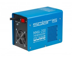 Инвертор сварочный SOLARIS MMA-200 (230В, 20-200 А, 70В, электроды диам. 1.6-4.0 мм, вес 3.4 кг) (MMA-200)-foto3