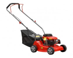 Газонокосилка бензиновая ECO LG-433 (3.0 л.с., шир. 40 см, ручной привод, пластик. корпус, травосборник 40 л) (LG-433)