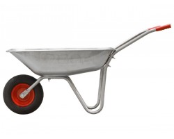 Тачка садовая ECO WB141-1 (75л, 140кг, 1 пневмоколесо 3.5-6) (WB141-1)-foto2