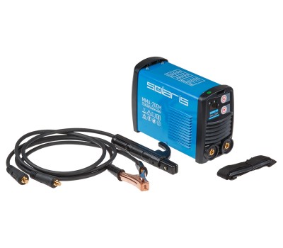 Инвертор сварочный SOLARIS MMA-200M (230В, 20-200 А, 70В, электроды диам. 1.6-4.0 мм, вес 3.1 кг) (MMA-200M)