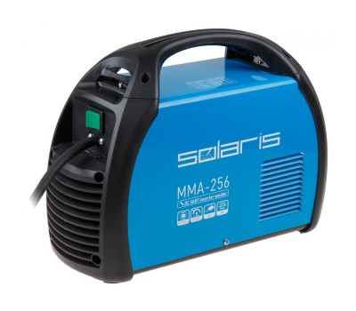 Инвертор сварочный SOLARIS MMA-256 (230В, 20-250 А, 82В, электроды диам. 1.6-5.0 мм, вес 5.3 кг) (MMA-256) Инвертор сварочный SOLARIS MMA-256 (230В, 20-250 А, 82В, электроды диам. 1.6-5.0 мм, вес 5.3 кг) (MMA-256)