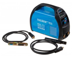 Инвертор сварочный SOLARIS MMA-256 (230В, 20-250 А, 82В, электроды диам. 1.6-5.0 мм, вес 5.3 кг) (MMA-256)-foto5