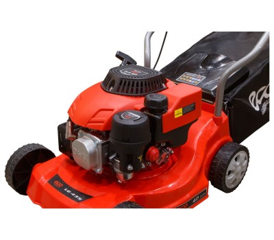 Газонокосилка бензиновая ECO LG-435 (3.5 л.с., шир. 40 см, ручной привод, пластик. корпус, травосборник 40 л) (LG-435) Газонокосилка бензиновая ECO LG-435 (3.5 л.с., шир. 40 см, ручной привод, пластик. корпус, травосборник 40 л) (LG-435)