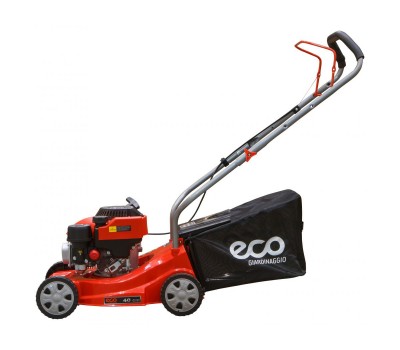 Газонокосилка бензиновая ECO LG-435 (3.5 л.с., шир. 40 см, ручной привод, пластик. корпус, травосборник 40 л) (LG-435) Газонокосилка бензиновая ECO LG-435 (3.5 л.с., шир. 40 см, ручной привод, пластик. корпус, травосборник 40 л) (LG-435)