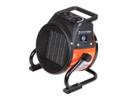 Нагреватель воздуха электр. Ecoterm EHR-02/1D (пушка, 2 кВт, 220 В, термостат, керамика PTC) (ET1521-9) (ECOTERM) (ET1521-9)