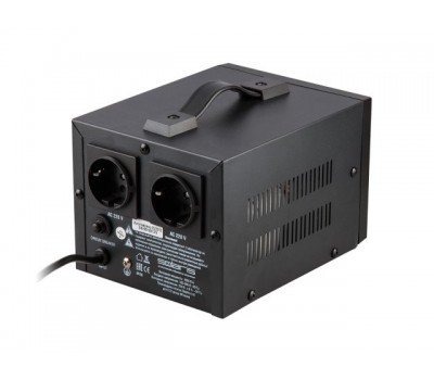 Стабилизатор напряжения Solaris VSB-1000 (1000 В*А, 100-260 В, 2 розетки) (SOLARIS) (VSB-1000)