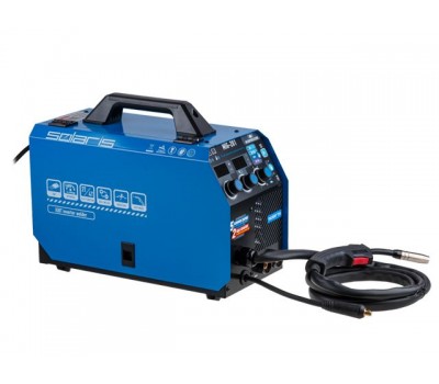 Полуавтомат сварочный Solaris MIG-201 (230В, MIG/SPOT/FLUX/MMA/TIG, встроенная горелка 2 м, смена полярности, 2T/4T, рег.индуктивн.) (SOLARIS) (MIG-201) Полуавтомат сварочный Solaris MIG-201 (230В, MIG/SPOT/FLUX/MMA/TIG, встроенная горелка 2 м, смена полярности, 2T/4T, рег.индуктивн.) (SOLARIS) (MIG-201)