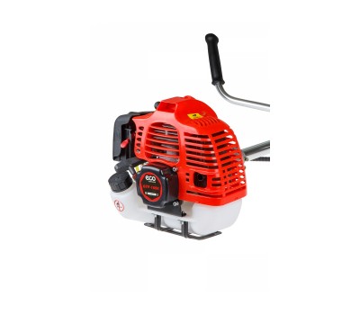 Мотокоса ECO GTP-185K с ножом, диском и головкой (1.85 кВт, 2.5 л.с., 52.0 см3, нож 255х25.4 мм, лёгкий запуск, нож 3 зуб.,нож 40зуб, ремень двухлямоч (GTP-185K01)