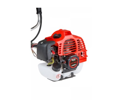 Мотокоса ECO GTP-185K с ножом, диском и головкой (1.85 кВт, 2.5 л.с., 52.0 см3, нож 255х25.4 мм, лёгкий запуск, нож 3 зуб.,нож 40зуб, ремень двухлямоч (GTP-185K01)