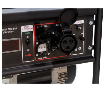 Электростанция (генератор бензиновый) ECO PE-7001RS ('Black Edition') (5.5 кВт, 230 В, бак 25.0 л, вес 72.2 кг) (EC1566-2) (EC1566-2)