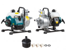 Мотопомпа бензиновая ECO WP-152C (для слабозагрязненной воды, 1,8кВт, 150 л/мин, 2-х такт) (WP-152C)