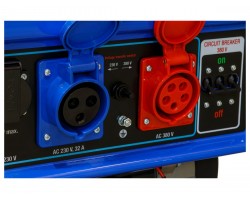 Электростанция (генератор бензиновый) ECO PE-9001E3FP (электростарт, 6,5 кВт, 380/220 В, бак 25.0 л, вес 82 кг) (PE-9001E3FP)-foto5