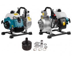 Мотопомпа бензиновая ECO WP-153C (для слабозагрязненной воды, 1,8кВт, 150 л/мин, 2-х такт) (WP-153C)