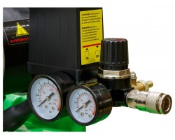 Компрессор ECO AE-50-OF1 безмасляный (280 л/мин, 8 атм, коаксиальный, безмасляный, ресив. 50 л, 220 В, 1,6 кВт) (AE-50-OF1)-foto5