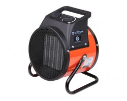 Нагреватель воздуха электр. Ecoterm EHR-03/1D (пушка, 3 кВт, 220 В, термостат, керамика PTC) (ECOTERM) (EHR-03/1D)