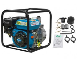 Мотопомпа бензиновая ECO WP-702C (для слабозагрязненной воды, 4 кВт, 700 л/мин, 2\') (WP-702C)