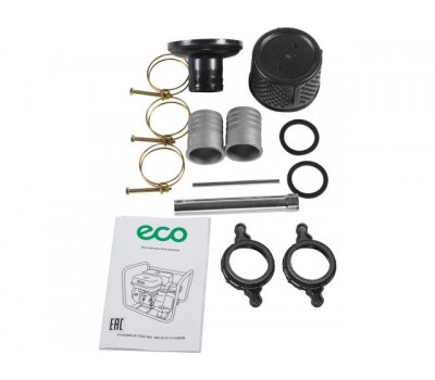 Мотопомпа бензиновая ECO WP-702C (для слабозагрязненной воды, 4 кВт, 700 л/мин, 2\') (WP-702C)