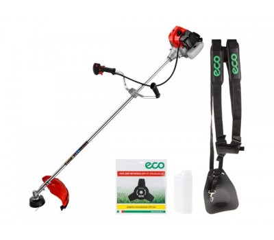 Мотокоса ECO GTP-250 Power (2.5 кВт, 3.4 л.с., лёгкий запуск, нож 3Т, ремень двухлямочный, вес 7.8 кг) (EC1513-1) (EC1513-1)