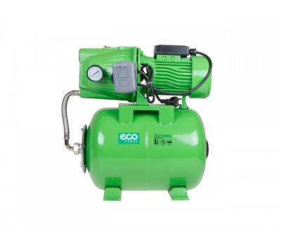 Станция водоснабжения автоматическая ECO GFI-904 (900 Вт, 3100 л/ч, 42 м, 4.8 атм макс, корпус насоса чугун, бак 24 л) (GFI-904)