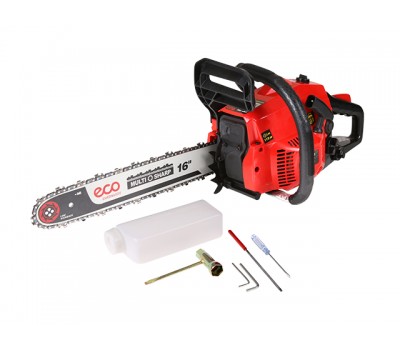 Бензопила ECO CSP-164 шина 40 см (16'), 3/8' LP, 1.3 мм, 57 зв. (1.60 кВт, 2.2 л.с., 38 см3, вес 6 кг) (CSP-164)