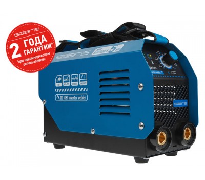 Инвертор сварочный SOLARIS MMA-250D (230В, 20-200 А, 70В, электроды диам. 1.6-5.0 мм, вес 3.6 кг) (MMA-250D)