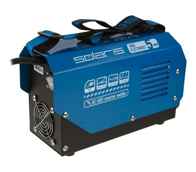 Инвертор сварочный SOLARIS MMA-250D (230В, 20-200 А, 70В, электроды диам. 1.6-5.0 мм, вес 3.6 кг) (MMA-250D)