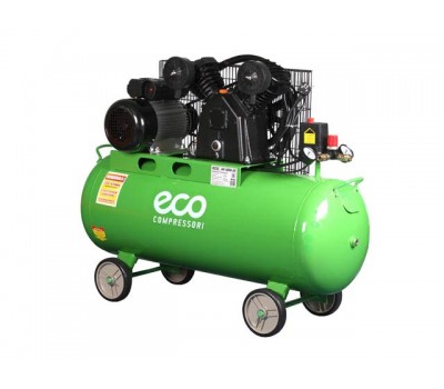 Компрессор ECO AE-1004-22 (380 л/мин, 8 атм, ременной, масляный, ресив. 100 л, 220 В, 2.20 кВт) (AE-1004-22)