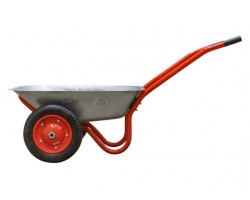 Тачка садовая ECO WB152-2 (80л, 150кг, 2 пневмоколеса 3.25-8) (WB152-2)-foto2