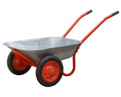 Тачка садовая ECO WB152-2 (80л, 150кг, 2 пневмоколеса 3.25-8) (WB152-2)