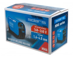 Инвертор сварочный SOLARIS MMA-200D (230В, 20-140 А, 70В, электроды диам. 1.6-4.0 мм, вес 3.1 кг) (MMA-200D)-foto8