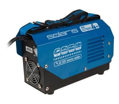 Инвертор сварочный SOLARIS MMA-200D (230В, 20-140 А, 70В, электроды диам. 1.6-4.0 мм, вес 3.1 кг) (MMA-200D)