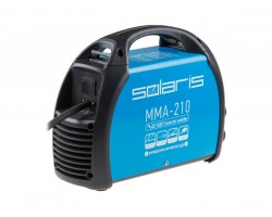 Инвертор сварочный SOLARIS MMA-210 (230В, 20-210 А, 70В, электроды диам. 1.6-4.0 мм, вес 3.8 кг) (MMA-210)-foto3