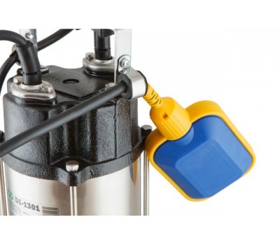 Насос погружной для грязной воды, нерж. ECO DI-1301, 1300 Вт, 23000 л/ч, до 12 м (С измельчителем, 1300 Вт, 23000 л/ч, до 12 м,) (DI-1301)