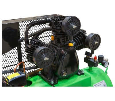 Компрессор ECO AE-1005-2 ременной (580 л/мин, 8 атм, ременной, масляный, ресив. 100 л, 380 В, 3.00 кВт) (AE-1005-2)