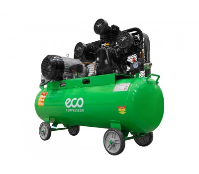 Компрессор ECO AE-1005-2 ременной (580 л/мин, 8 атм, ременной, масляный, ресив. 100 л, 380 В, 3.00 кВт) (AE-1005-2)