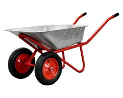 Тачка строительная ECO WB201-2 (90л, 200кг, 2 пневмоколеса 3.25-8) (WB201-2)