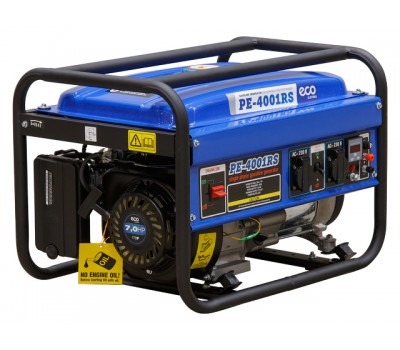 Электростанция (генератор бензиновый) ECO PE-4001RS (2.8 кВт, 230 В, бак 15.0 л, вес 38 кг) (PE-4001RS) Электростанция (генератор бензиновый) ECO PE-4001RS (2.8 кВт, 230 В, бак 15.0 л, вес 38 кг) (PE-4001RS)
