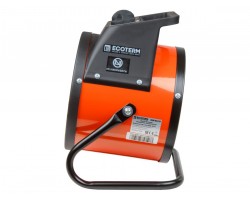 Нагреватель воздуха электр. Ecoterm EHR-03/1D (пушка, 3 кВт, 220 В, термостат, керамика PTC) (ET1522-1) (ECOTERM) (ET1522-1)-foto2