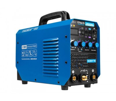 Инверторный аппарат аргонодуговой сварки SOLARIS TIG-200P (DC TIG, HF, Pulse, MMA, 180 A, 150 В-240 В) (TIG-200P)